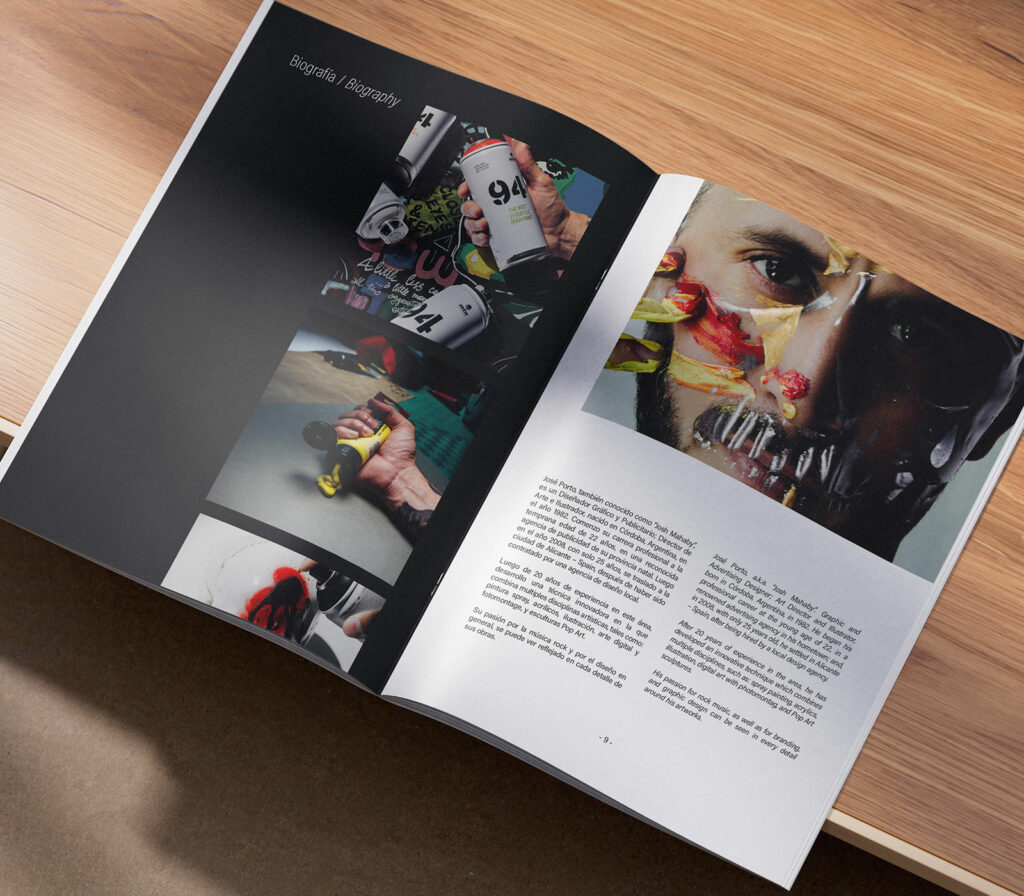 Josh Mahaby Diseño Editorial Ohbranding Estrategia Alicante